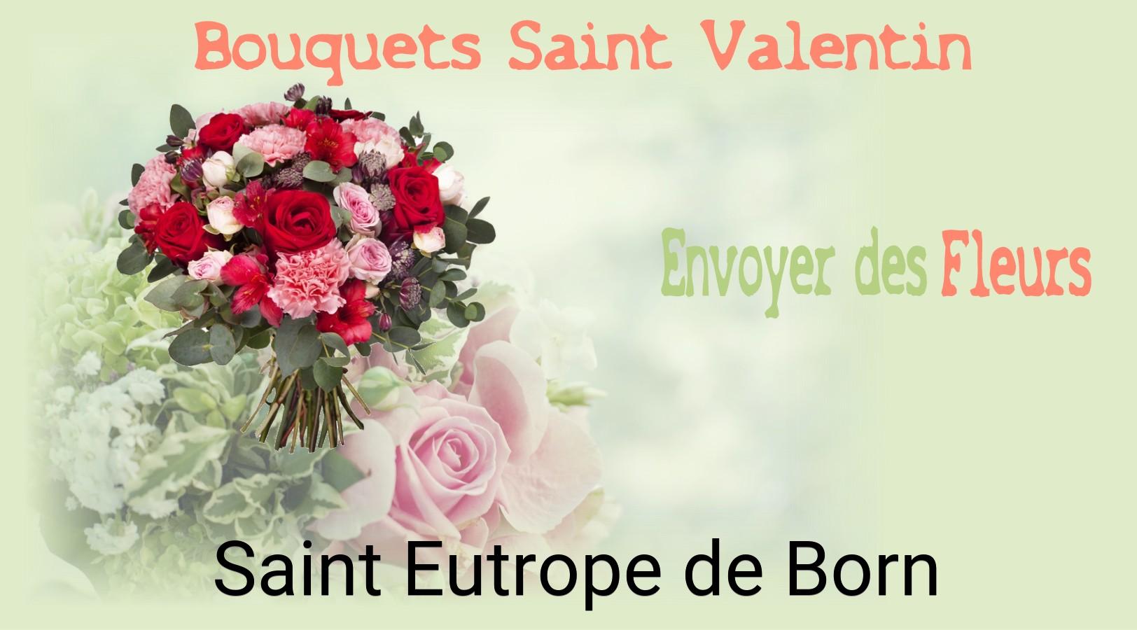Roses de Saint-Valentin livrées à Saint-Eutrope-de-Born